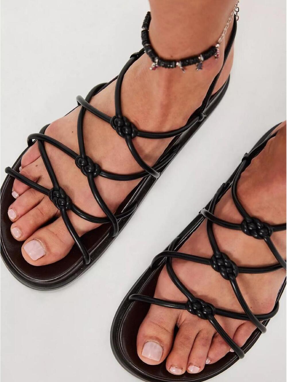 Jeffrey Campbell Beach Front Footbed Sandals
